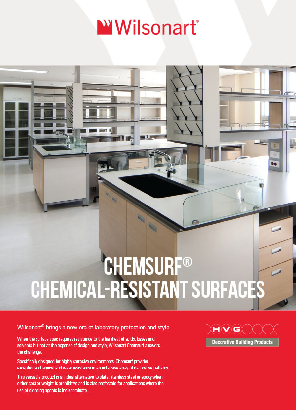  Wilsonart HPL Chemsurf e-Brochure