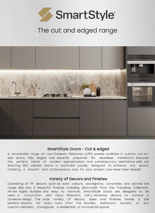 SmartStyle Cut & Edged Doors Brochure